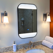 20x32 Bathroom Vanity Mirror with Lights, Defogger