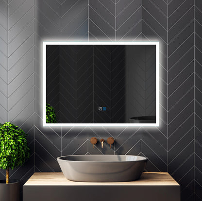 Illuminated Bathroom Vanity Mirror with Lights