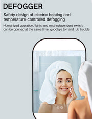 20x32 Bathroom Vanity Mirror with Lights, Defogger