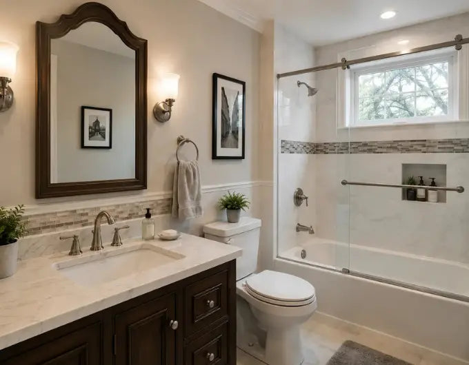 Bathroom before