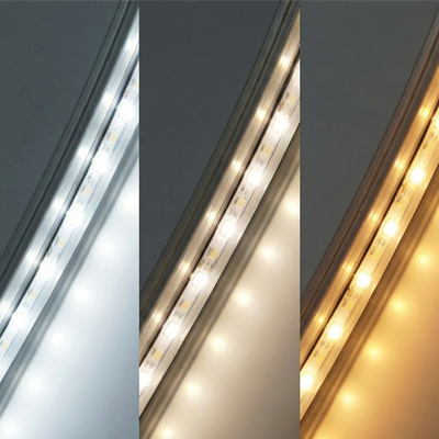 Dimmable LED mirror